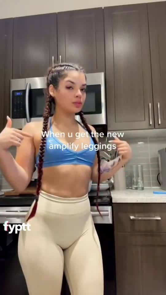 A wet teen girl on shower revealing her nudes on TikTok